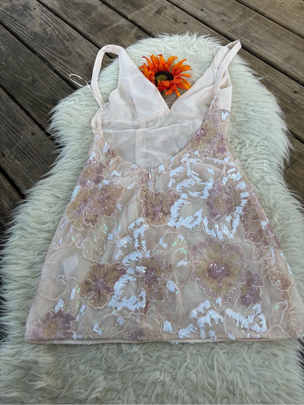 🌺GORGEOUS sexy Sasha Therese sequin mini dress 🌺 - Picture 3 of 8